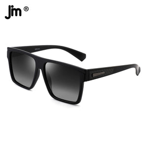 Retro Oversized Square Polarized Sunglasses Women Men Brand Design Driving Big Large Sunglasses for Women Men Black