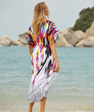 New Plus Size Beach Cover Up Kaftan Tunics Pareo 2022 Robe De Plage Kimono Bikini Cover Up Sarong Tunic For Beach Vestidos Playa