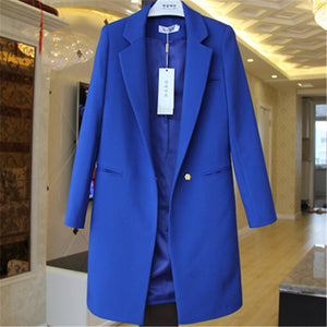 2022 Spring Autumn Blazers Coats Women Clothing Suit Long Sleeve Jacket Casual Tops Female Slim Blazers Windbreaker coat