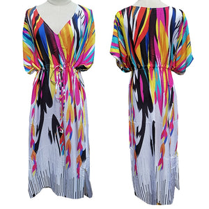 New Plus Size Beach Cover Up Kaftan Tunics Pareo 2022 Robe De Plage Kimono Bikini Cover Up Sarong Tunic For Beach Vestidos Playa