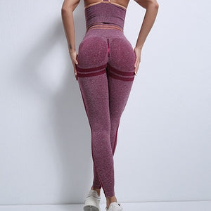 Fitness Leggings Push Up Buttocks Seamless Women Running Leggings High Waist Gym Women Clothing Workout Slim