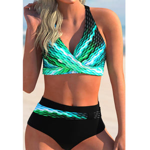 2021 New Sexy Bikini High Waist Women Swimsuit Push Up Female Swimming Suit Bathing Suit Beach Swimwear Bikini Set